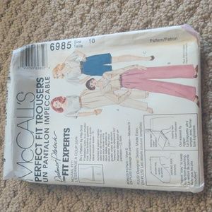 Vintage Perfect Fit Trouser pattern